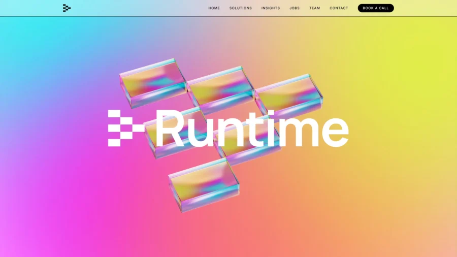 Runtime Recruiting - website screenshot